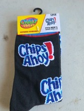 Crazy Socks Chips Ahoy Crew Socks Mens Size 6-12 New