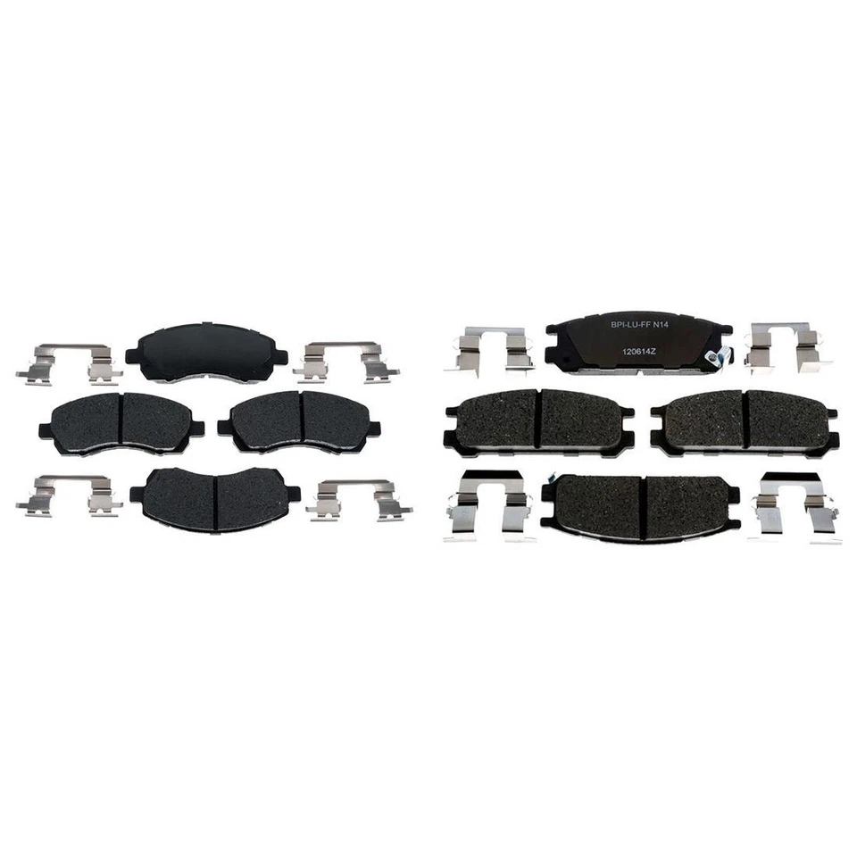 Pastillas de freno delanteras y traseras de cerámica R-Line 1998 1997 para Subaru Impreza - Raybestos Foto 4 de 4