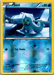 Seel 15/124 XY - Fates Collide Reverse Holo Common