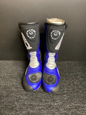 Sidi Blue / Black Motorcycle Boots - UK 6.5 / EU 40