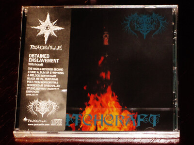 Obtained Enslavement Witchcraft CD 1997 / 2018 Reissue Peaceville