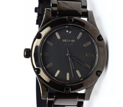Nixon The Camden Black Ladies Watch F1187
