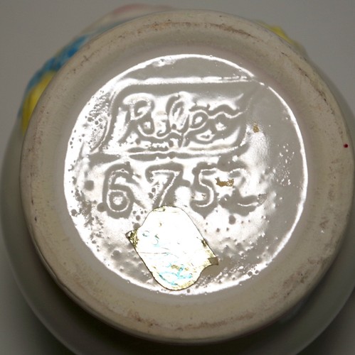 Vintage Relpo 6752 Baby Girl Ceramic Cup Mug with Original Label - Foto 5 di 7