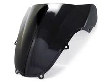 Black Double Bubble Windscreen Windshield for 2001-2003 Suzuki GSXR600 00-03 750