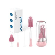 MomMed Electric Bottle Brush, Electric Baby Bottle Brush Set with Silicone Bo...