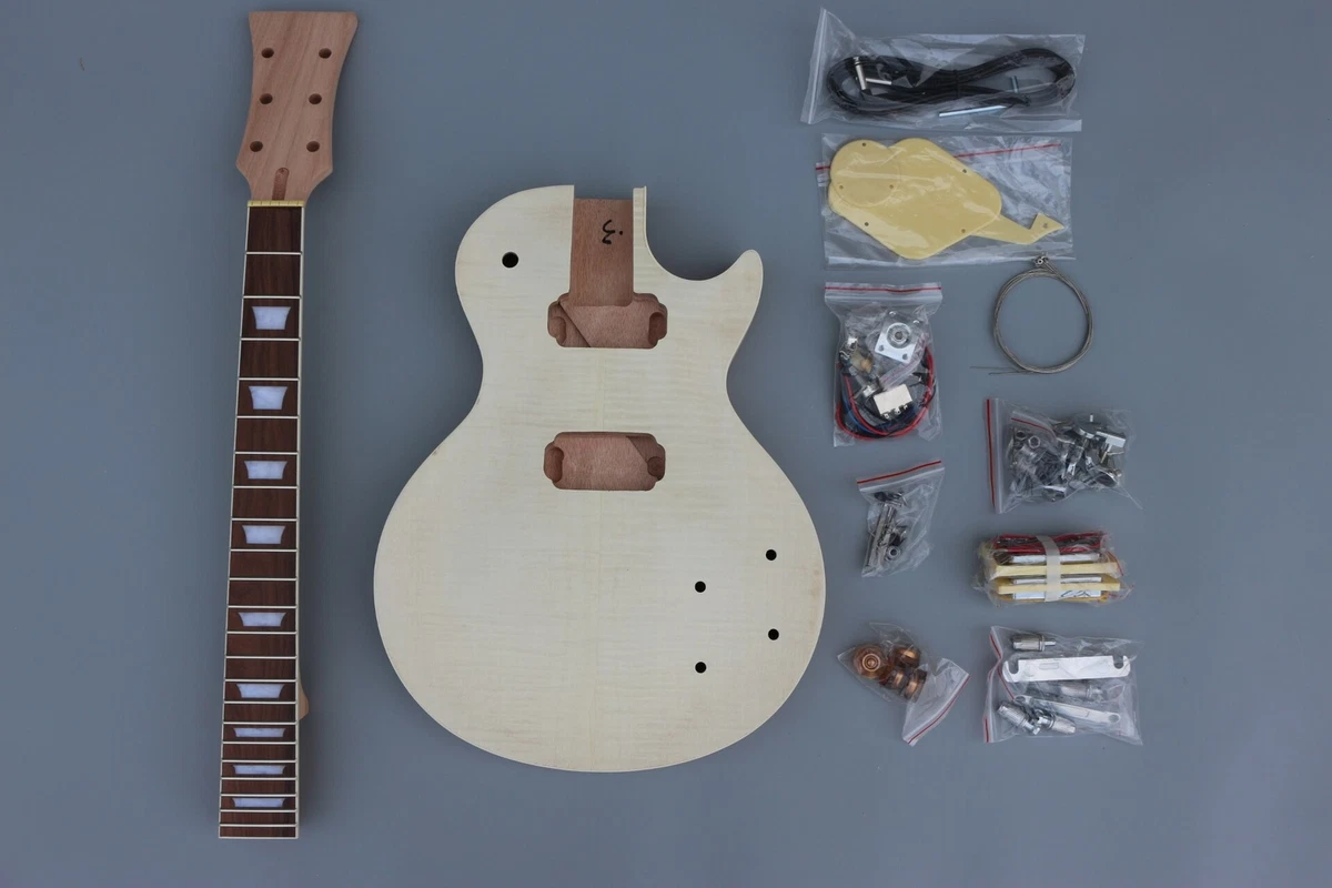 Guitar Kit Guitar Body Guitar Neck 22fret guitar hardwares for Les Paul guitar