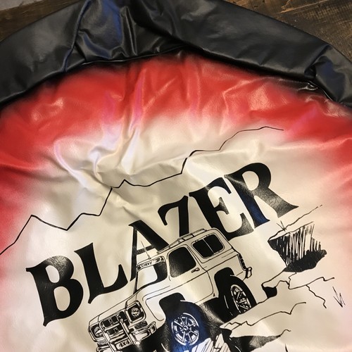 Vintage SPARE TIRE Wheel COVER Red For Chevy Blazer VINYL NOS - Picture 5 of 9