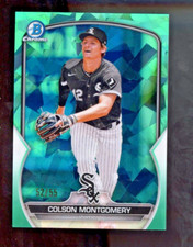 2023 Bowman Sapphire Edition Chrome Prospects Aqua /55 Colson Montgomery #BCP-48