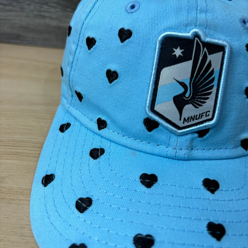 Minnesota United FC Gorra Correa Juvenil Espalda Azul Fútbol Lobos MLS Adidas Foto 4 de 4