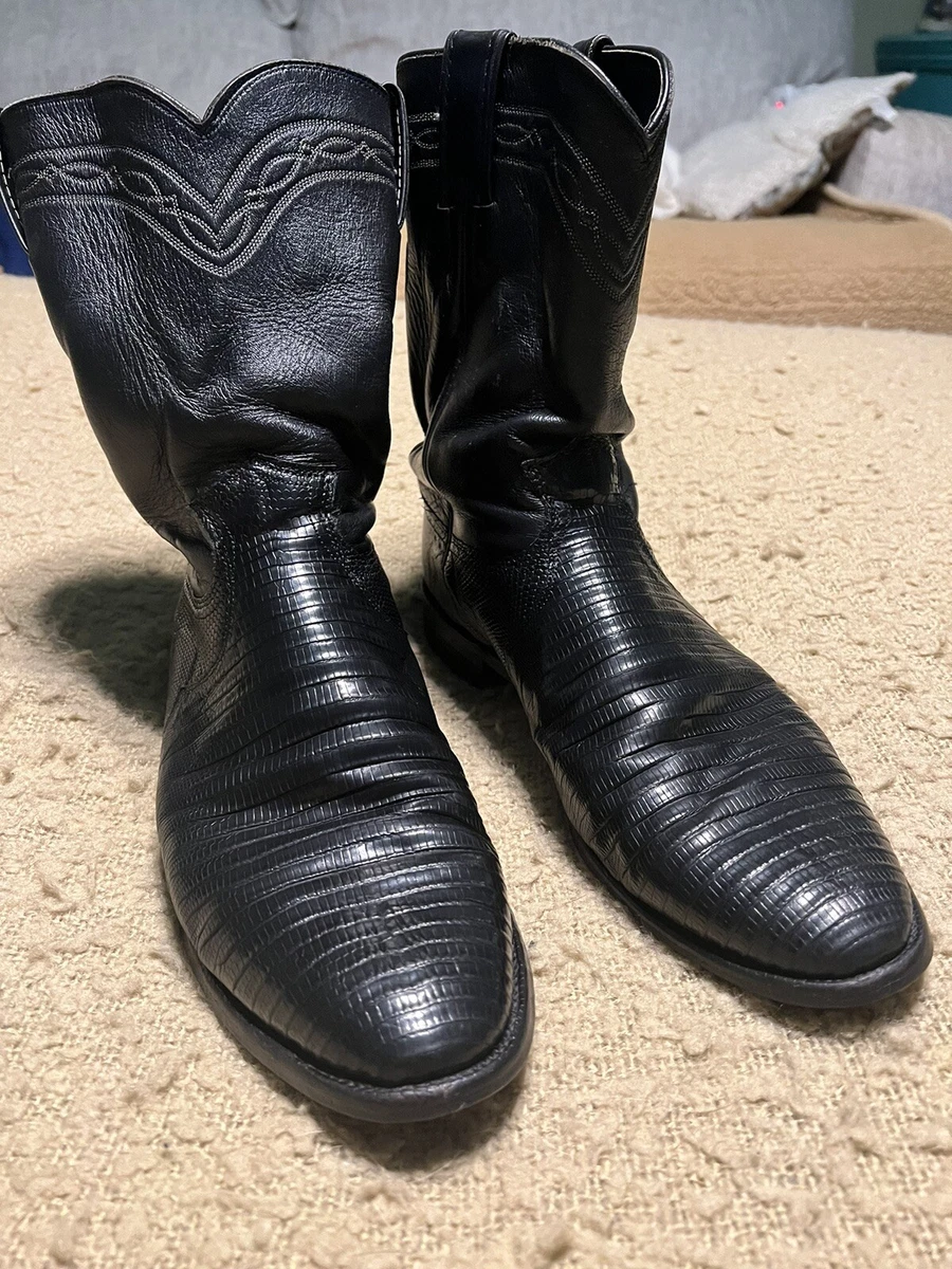 Justin roper lizard clearance boots