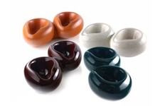Savinelli &ldquo;Drop&rdquo; Ceramic 2 Seater Pipe Holder