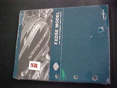 99430-07 HARLEY DAVIDSON 2007 FXDSE PARTS CATOLOG NEW SEALED
