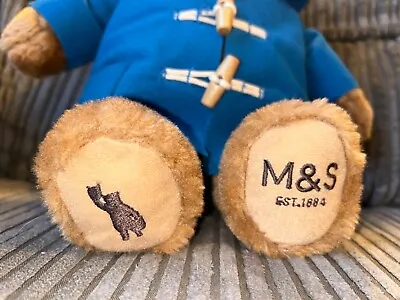 Buy M&S Paddington Bear 2017 Plush Toy 33 Cm Marks And Spencer BNWT Queen Elizabeth