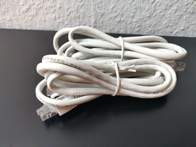 2x Patchkabel | CAT 5e | 1,50m | weiß