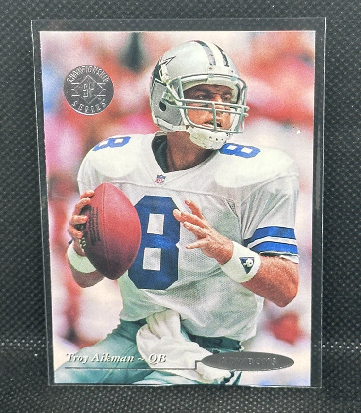 Troy Aikman 1995 Upper Deck #88 SP Championship Series Dallas Cowboys