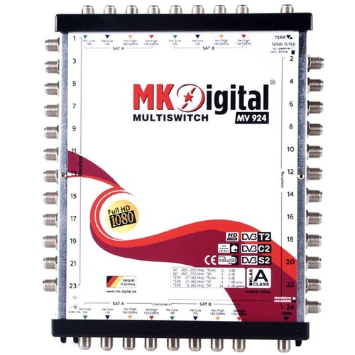 MK Digital MV-Serie 9 Multischalter kaskadierbar für 8 bis 24 Teilnehmer - Bild 25 von 28