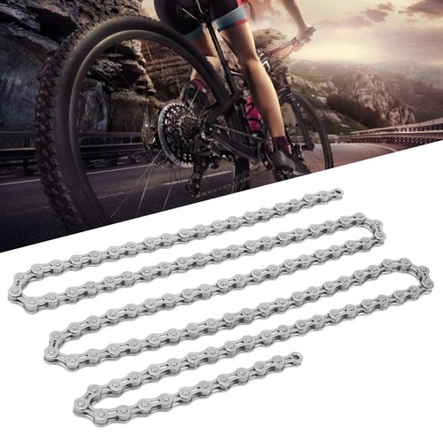 VG Sports 8 Speed Bike Chain Lightweight Half Hollow 1/2x3/32 Inch 116 Links
