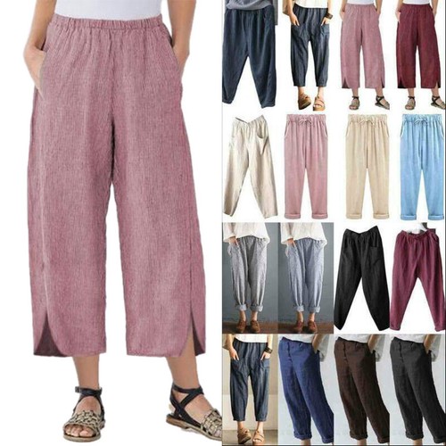 Summer Women's Casual Comfy Wide Leg 
