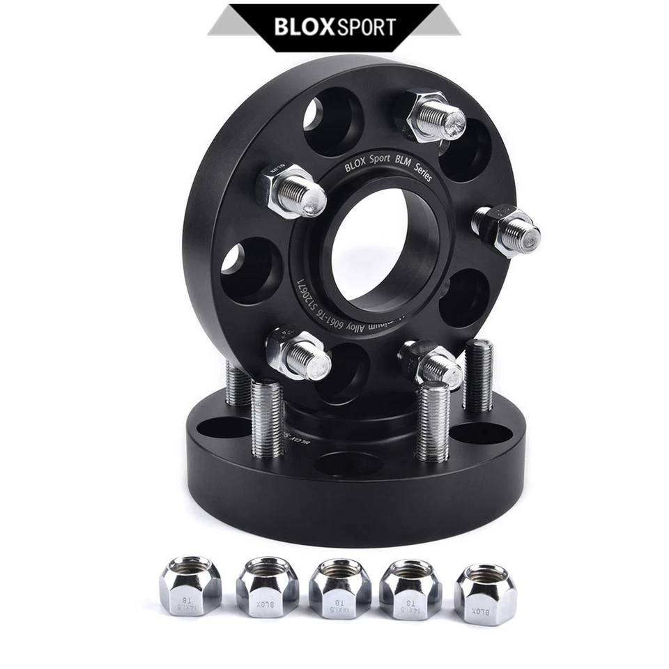 4x 25mm 1" espaciador de rueda 5x5" / 5x127 CB71.6 M14x1.5 para Jeep Gladiator 2019-2020 Foto 2 de 4