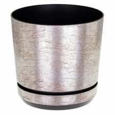 Modern Plastic Flower Plant Pot Small Medium Large Indoor Planter with Saucer