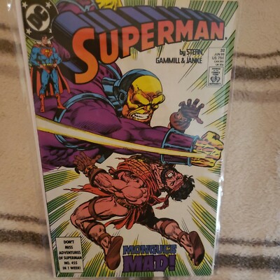 SUPERMAN #32 (JUNE 1989- DC COMICS) MONGUL'S MAD