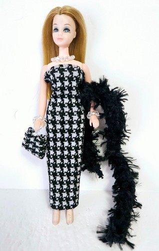 DAWN DOLL CLOTHES Boa, Dress, Purse and Jewelry HM Fashion NO DOLL dolls4emma - Picture 5 of 10
