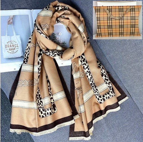 Stylish Winter Scarves Pashmina Cashmere Warm Thick Shawls in a Gift Box/Bag - Picture 9 of 59