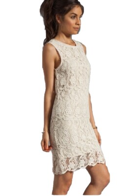JOIE VIONNE CROCHET LACE Cream DRESS NWT Size Small MSRP $198 | eBay
