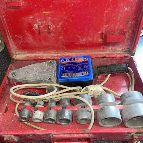DEDRA Fusion Plastic Pipe Welding Machine 230 Volts Size: 20 to 75 mm - Picture 6 of 7