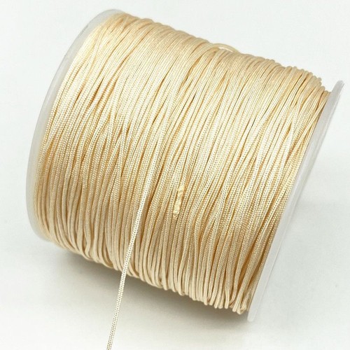 Nylon Cord Thread Chinese Knot Macrame Bracelet Braided String DIY Jewelry 0.8mm - Picture 44 of 50