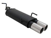 EndschalldäMpfer Auspuff Opel Vectra B 95/99 - 2X90Mm