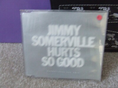 CD SINGLE JIMMY SOMERVILLE HIRTS SO GOOD 1  TRACK PROMO