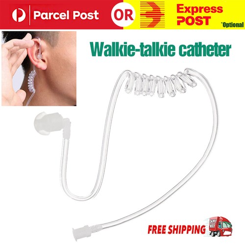 Earpiece Headset Mic 2Pin Covert Acoustic Tube for Motorola Two Way Radio Device - Picture 2 of 7