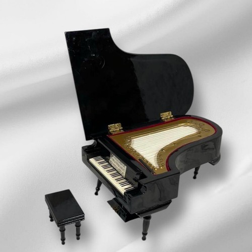 Great Price Miniature PVC Grand Piano Black