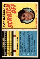 1970 Topps Scratch-Offs Baseball #12 Juan Marichal GD