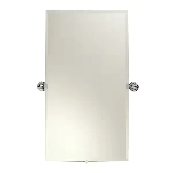 GINGER 0142N/PC 20" x 36" Frameless Pivoting Mirror in Polished Chrome / Large - Image 2 of 2