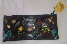 Blue Q Zipper Pencil Case new with tags