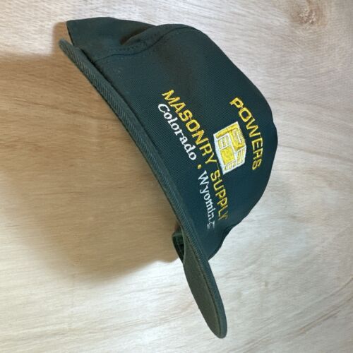 Gorra Powers Masonry Supply Snapback verde Colorado años 90 joven años 90 vintage - Imagen 12 de 12