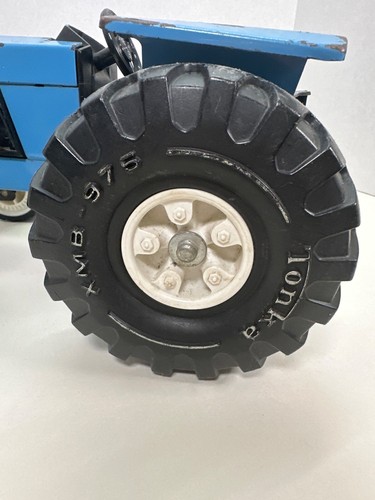 Vintage 1970 Tonka Blue Farm Tractor model #51001 - Picture 5 of 5