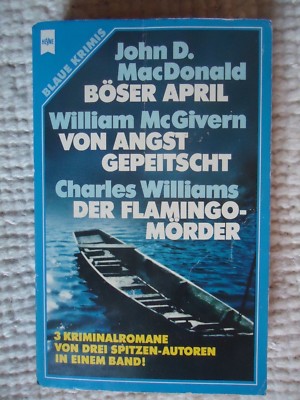 Böser April von J.D.MacDonald + 2 weitere Krimis (1981)