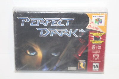 New Factory Sealed NIB - Perfect Dark - Nintendo 64 N64 Game