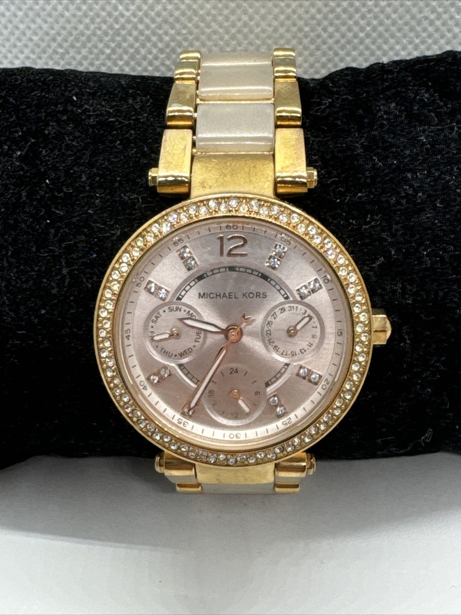 Michael Kors Mini Parker MK6110 Women's Rose Gold Analog