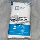 NEW Mainstays Waterproof Fitted EVA Mattress Protector Twin Size