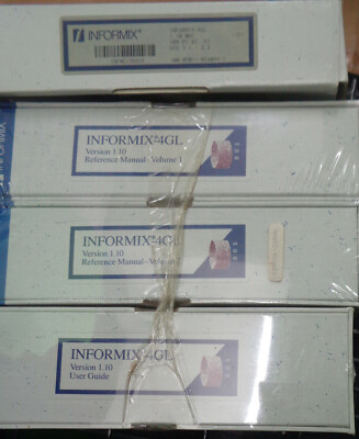 Informix-4GL Datenbank 1989, Version 1.10 - IBM PC, AT - DOS 3.1 - Mint