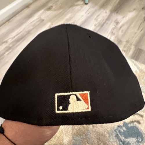 Neu mit Etikett New Era 59Fifty FITTED 5950 MÜTZE NEW YORK YANKEES KAPPE GRÖSSE 7-3/4 ROST GÜRTEL - Bild 4 von 6