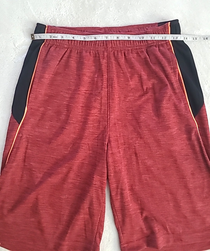 Old Navy Active Boys Red Black Athletic Shorts Drawstring XL 14-16 Athleisure - Picture 6 of 12