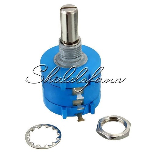 3590S Precision Wirewound Potentiometer 500R1K2K5K10K20K50K100K Ohm Pot 10Turn - Bild 17 von 39