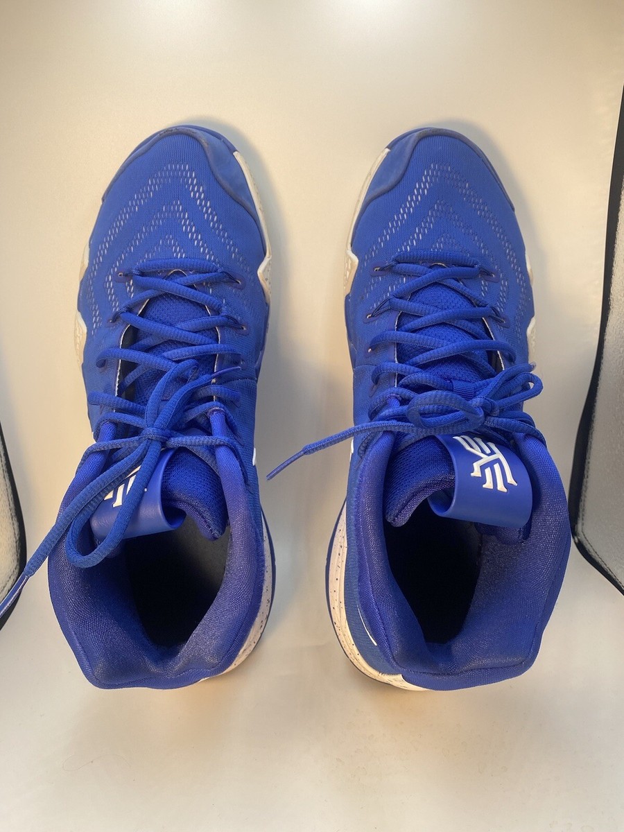 Nike Kyrie 4 Tb Mens Shoes Size 7.5 Royal Blue White 