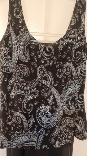 Alex Evenings 2 Piece Sparkle Jacket and Top Size MP Plus Bottoms - Picture 7 of 11
