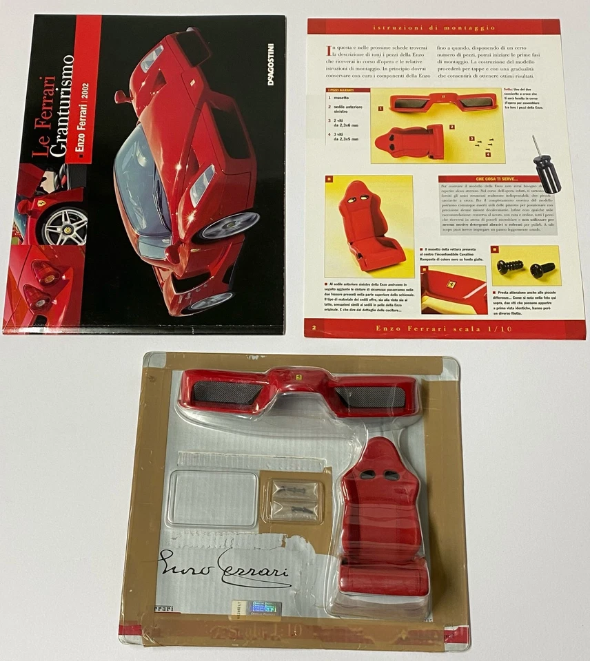 Enzo Ferrari 2002 De Agostini Scala 1:10 - Immagine 2 di 4